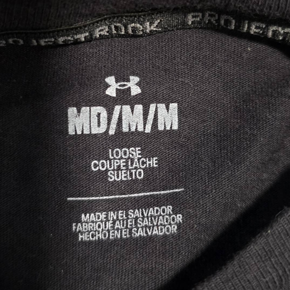 Under Armour Black Short Sleeve Tee Iron Paradise - Picture 4 of 5